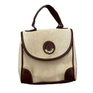 Linea Nuova canvas top handle bag
